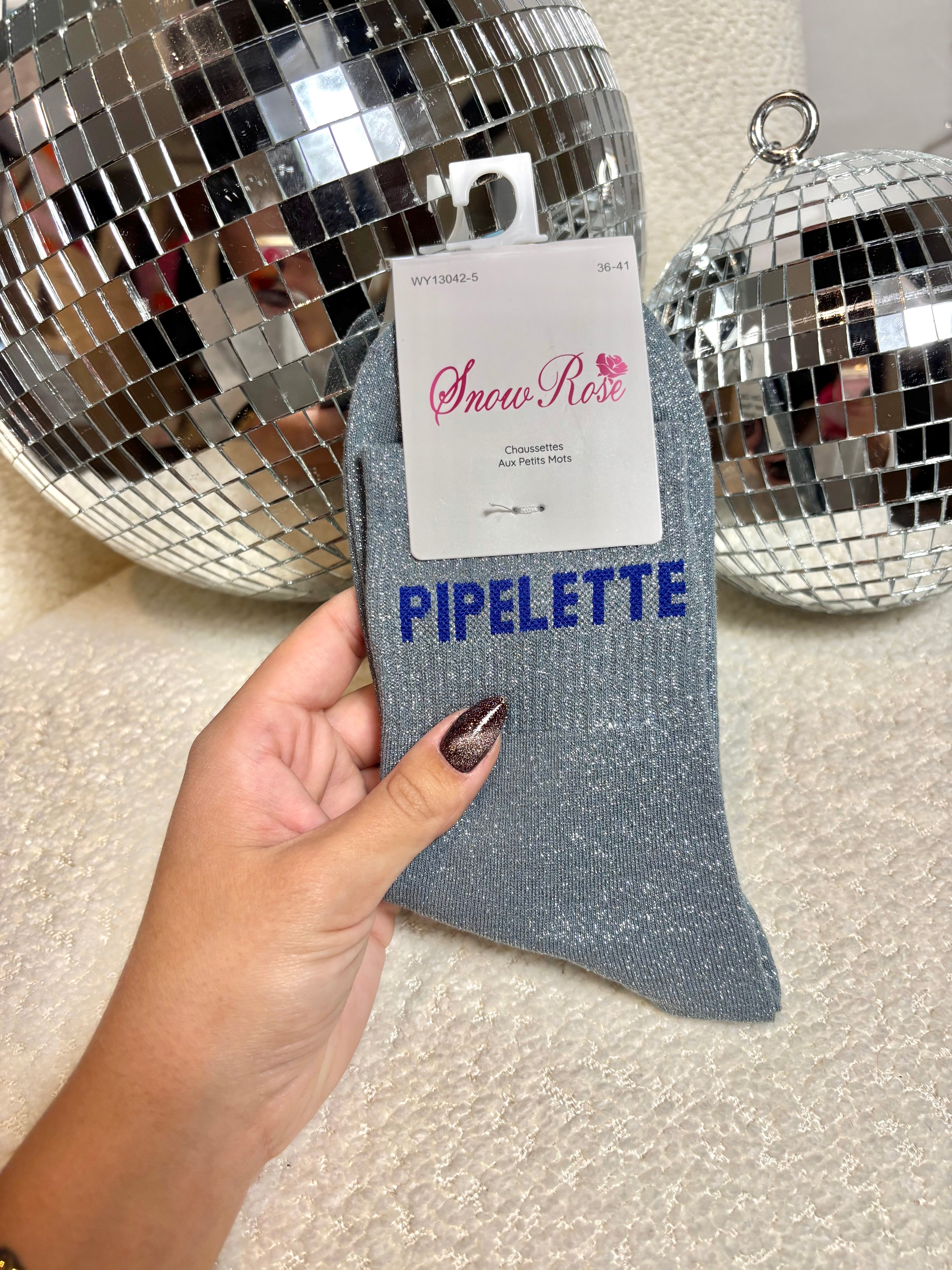 Chaussettes Brillantes PIPELETTE