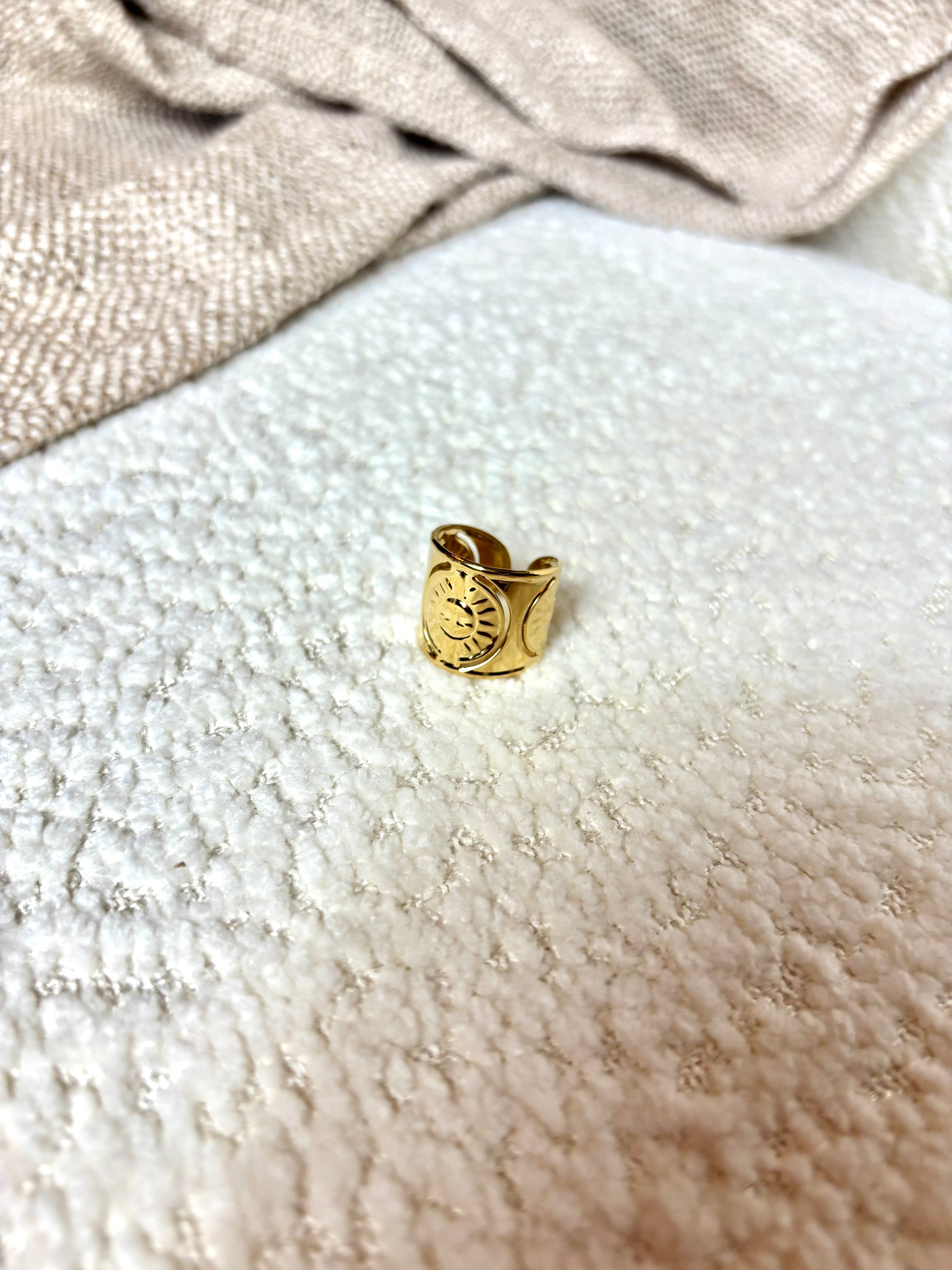 Bague Soleil Or
