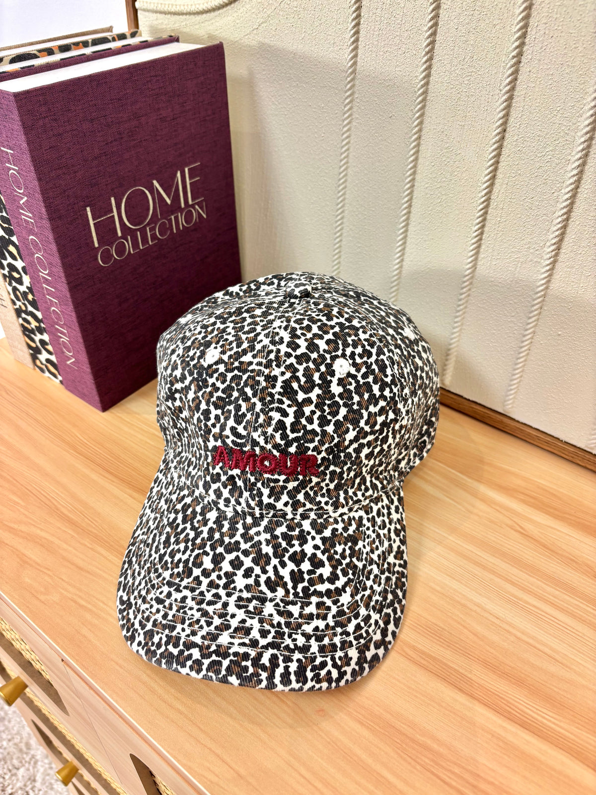 Casquettes léopard