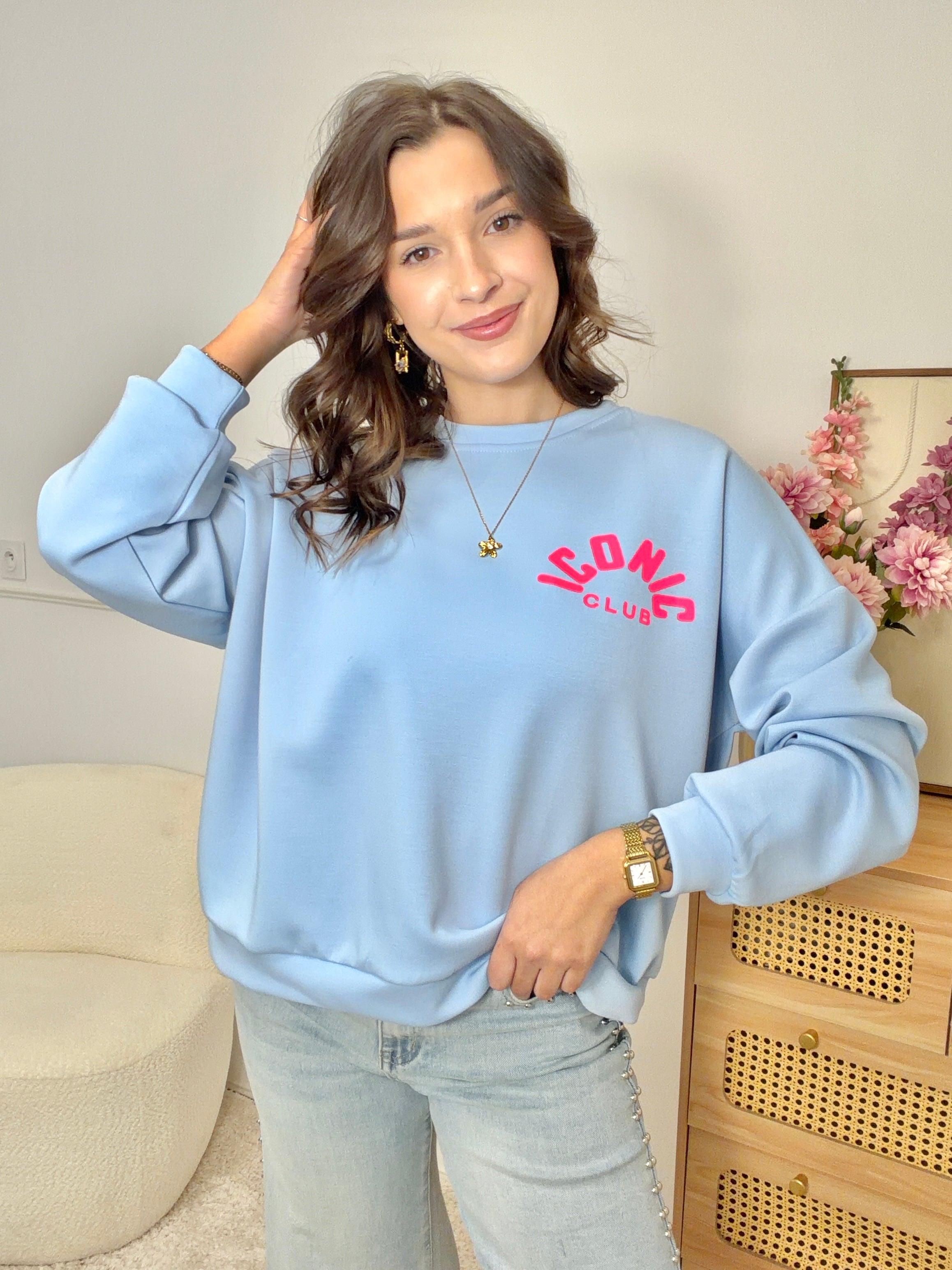 Sweat « ICONIC » Bleu