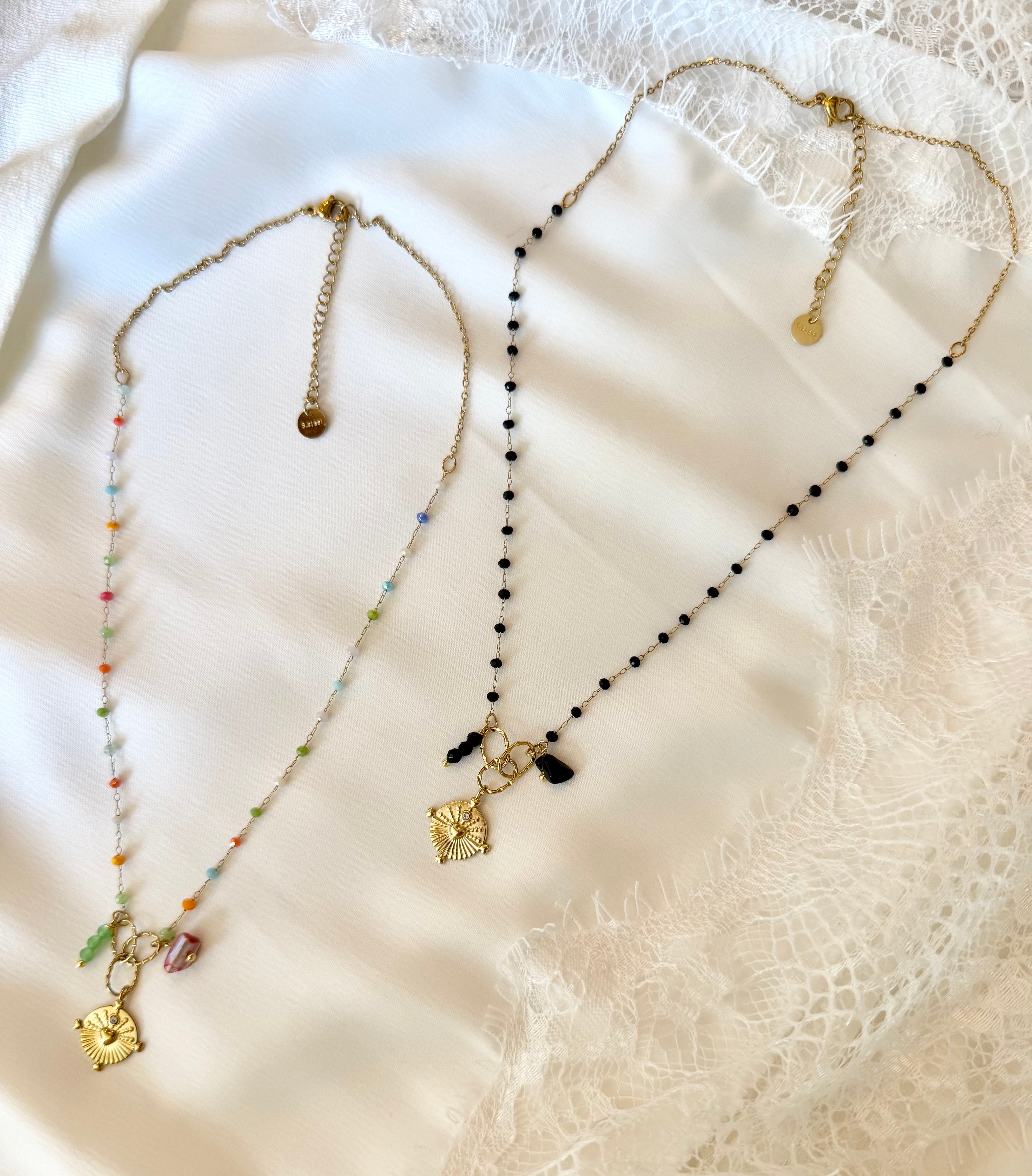 Collier Fin Perles