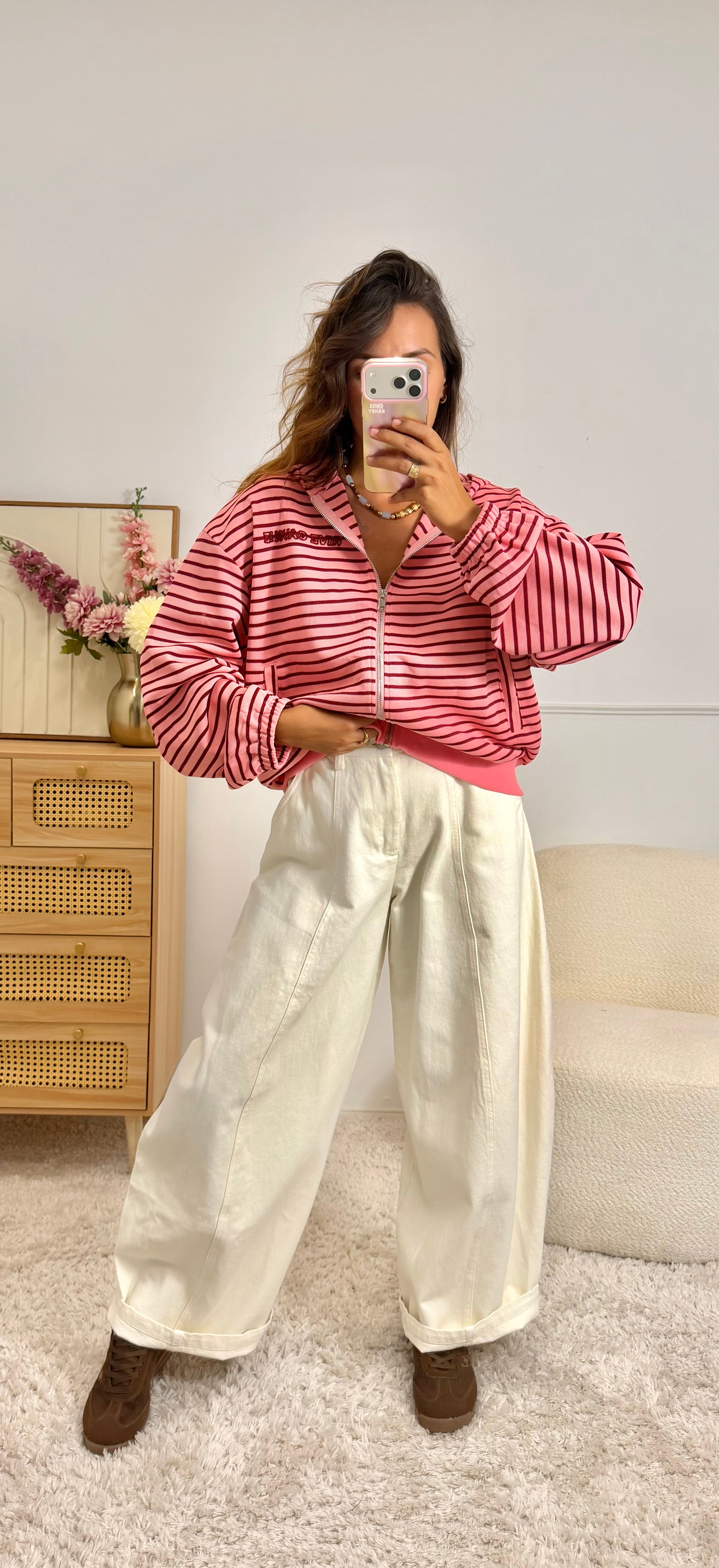 Veste RIVE GAUCHE rose