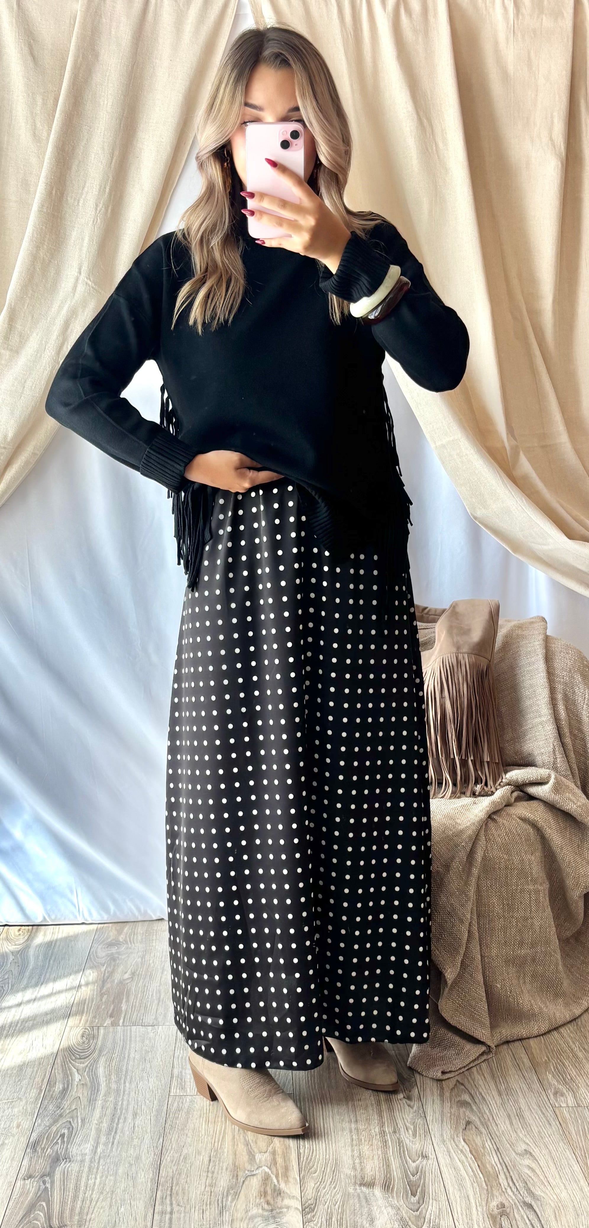 Pull Franches Noir