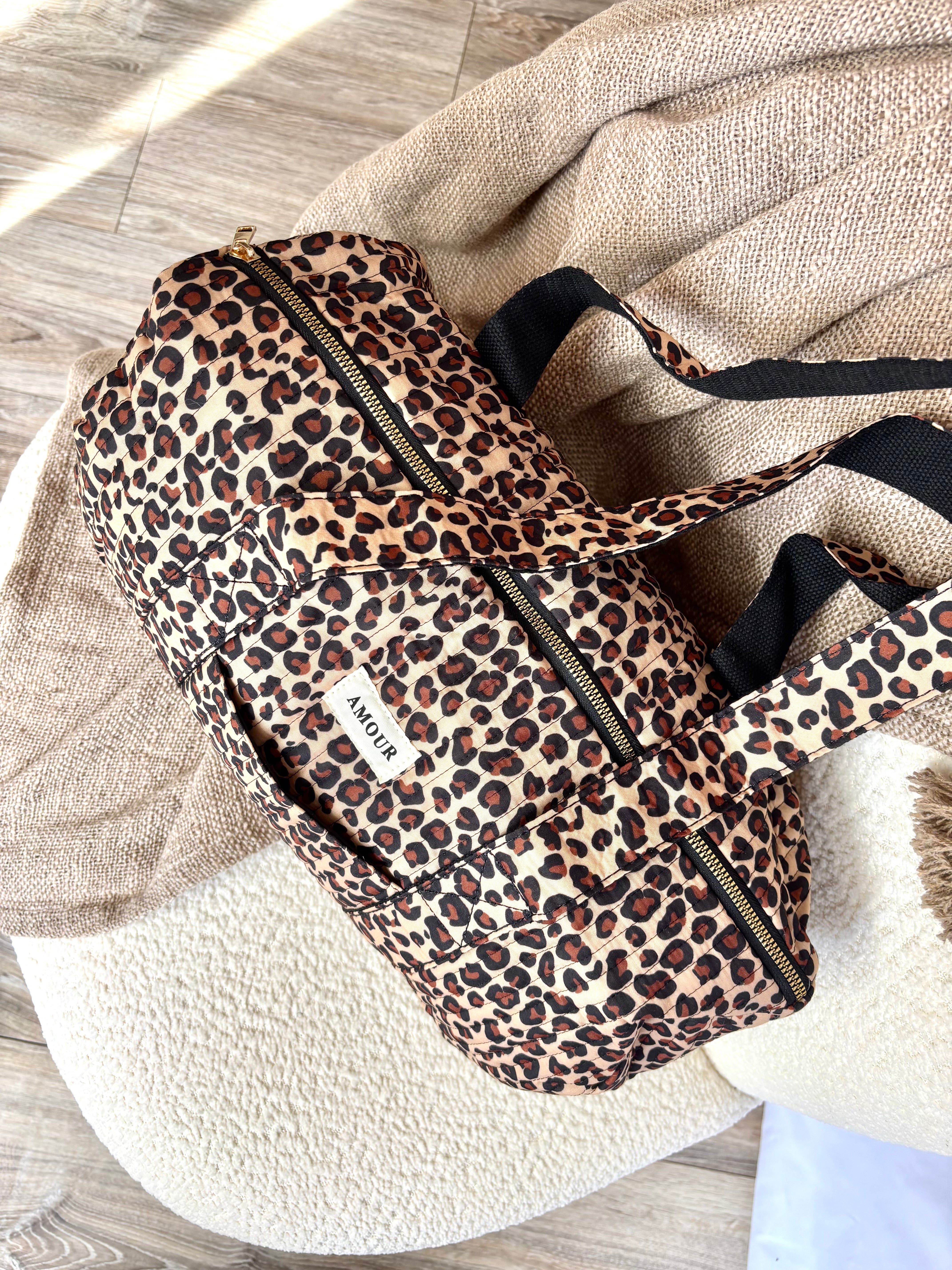 Sac Voyage AMOUR Léopard