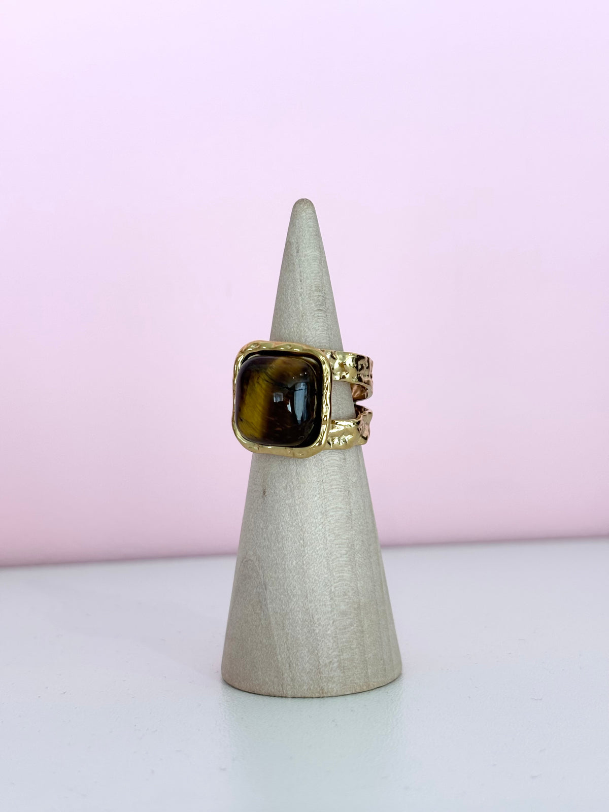 Bague œil de tigre