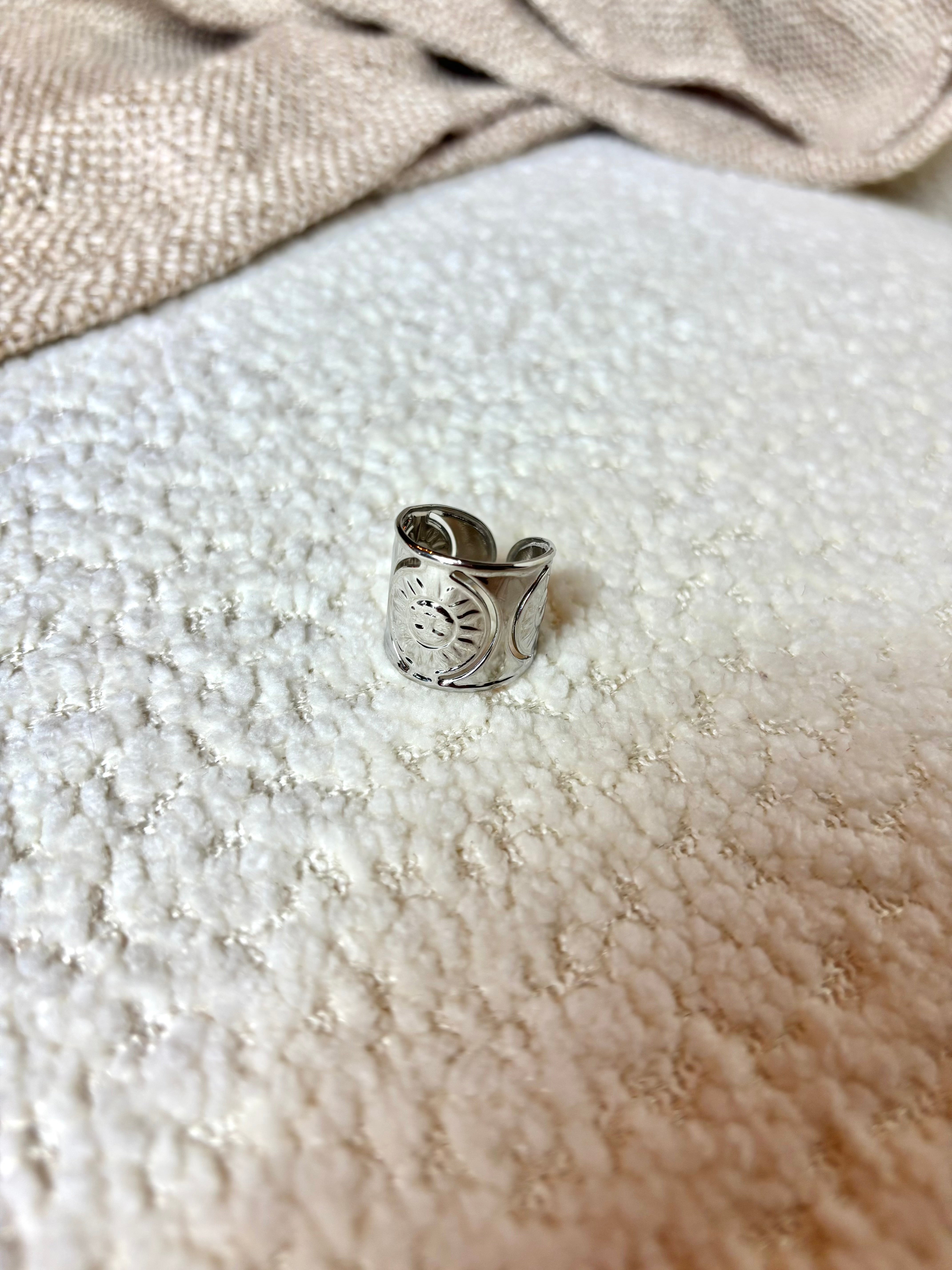 Bague Soleil Argent