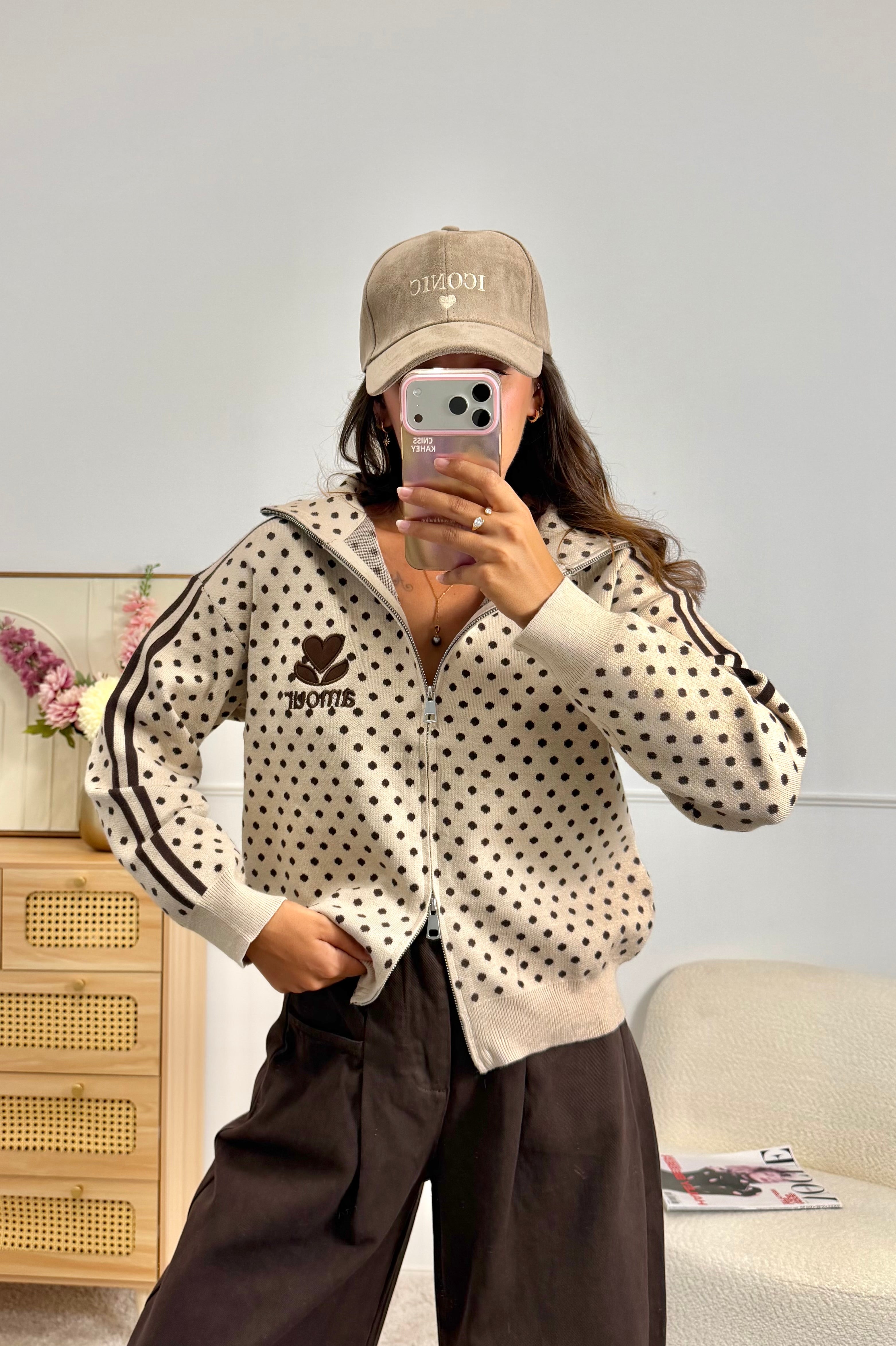 Veste AMOUR beige