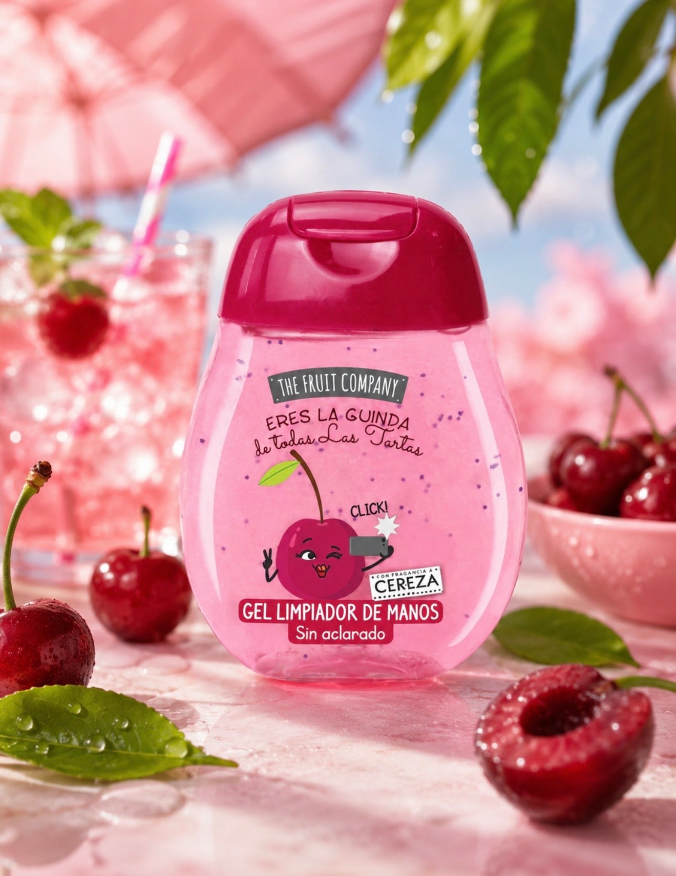 Gel Désinfectant 🍒 CERISE 🍒