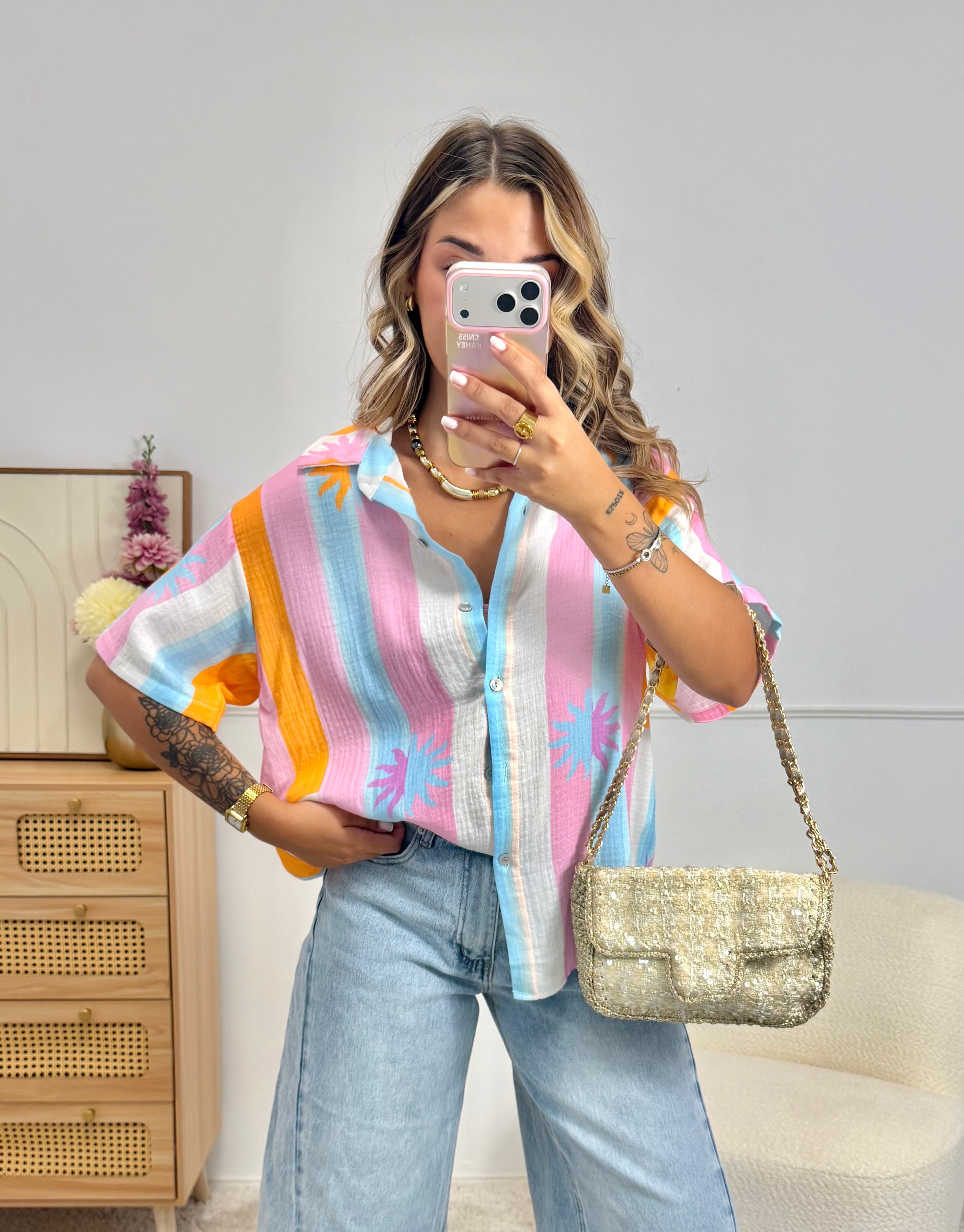 Chemise SOLEIL Bleu