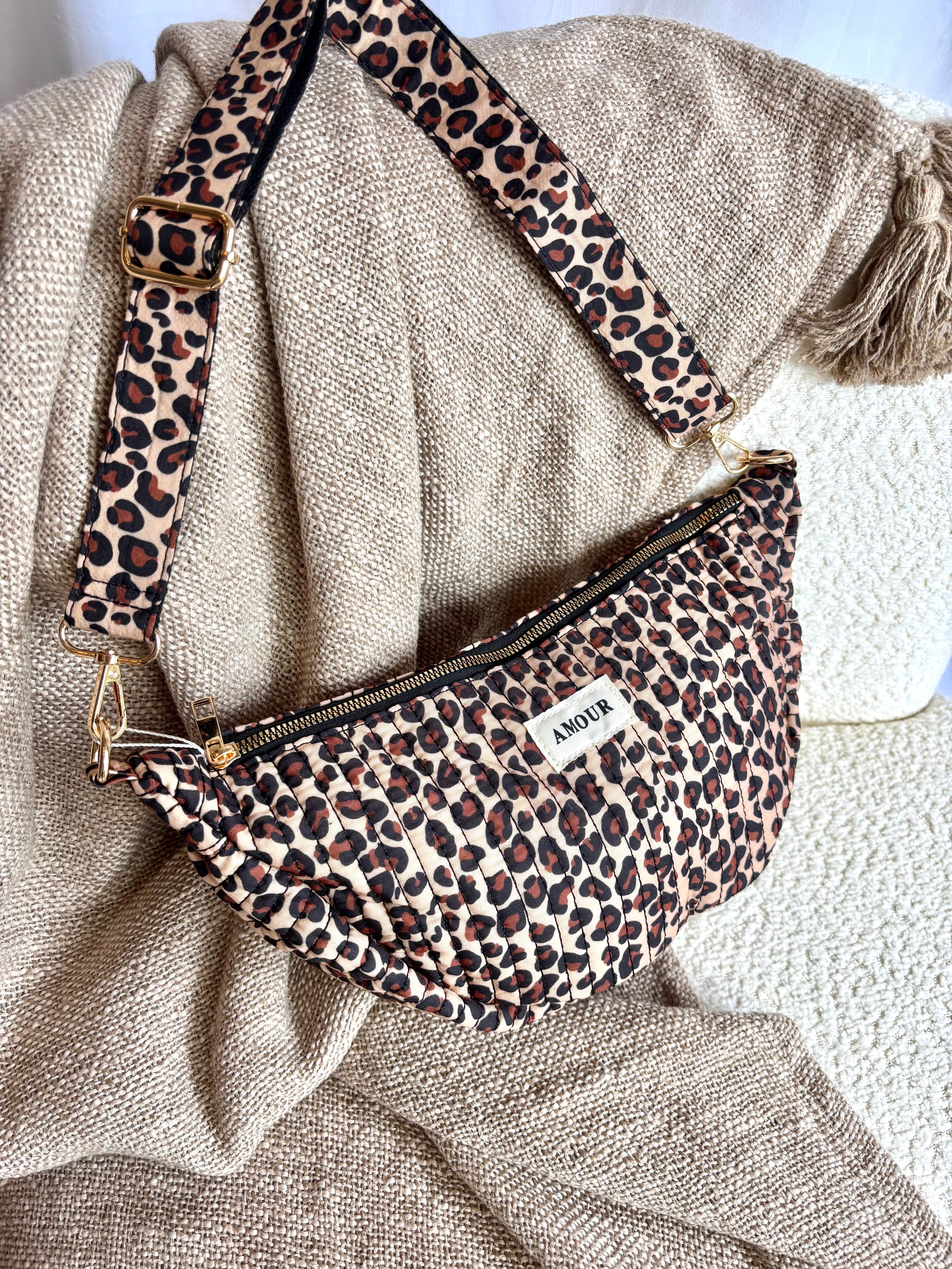 Sac Banane AMOUR Léopard