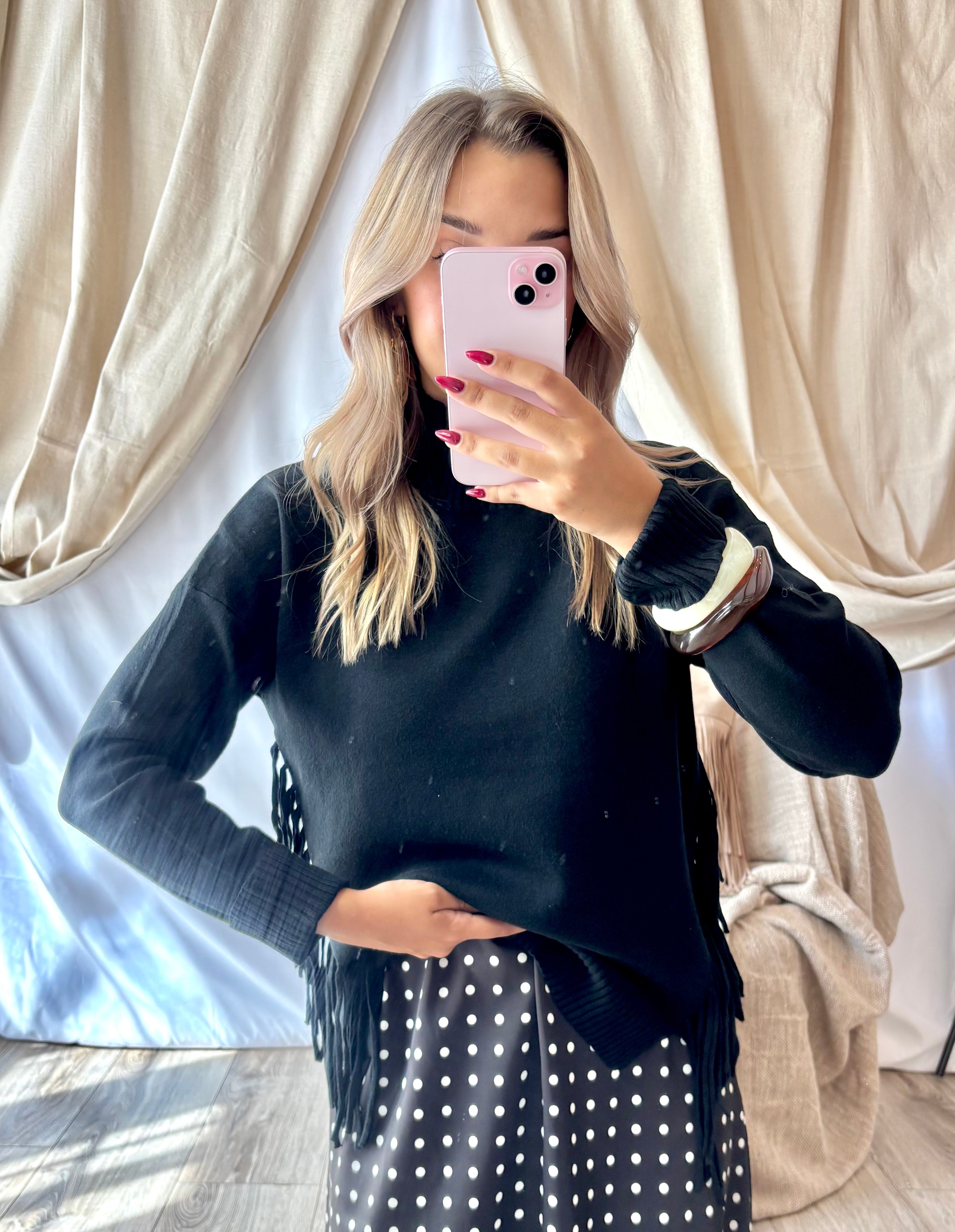 Pull Franches Noir