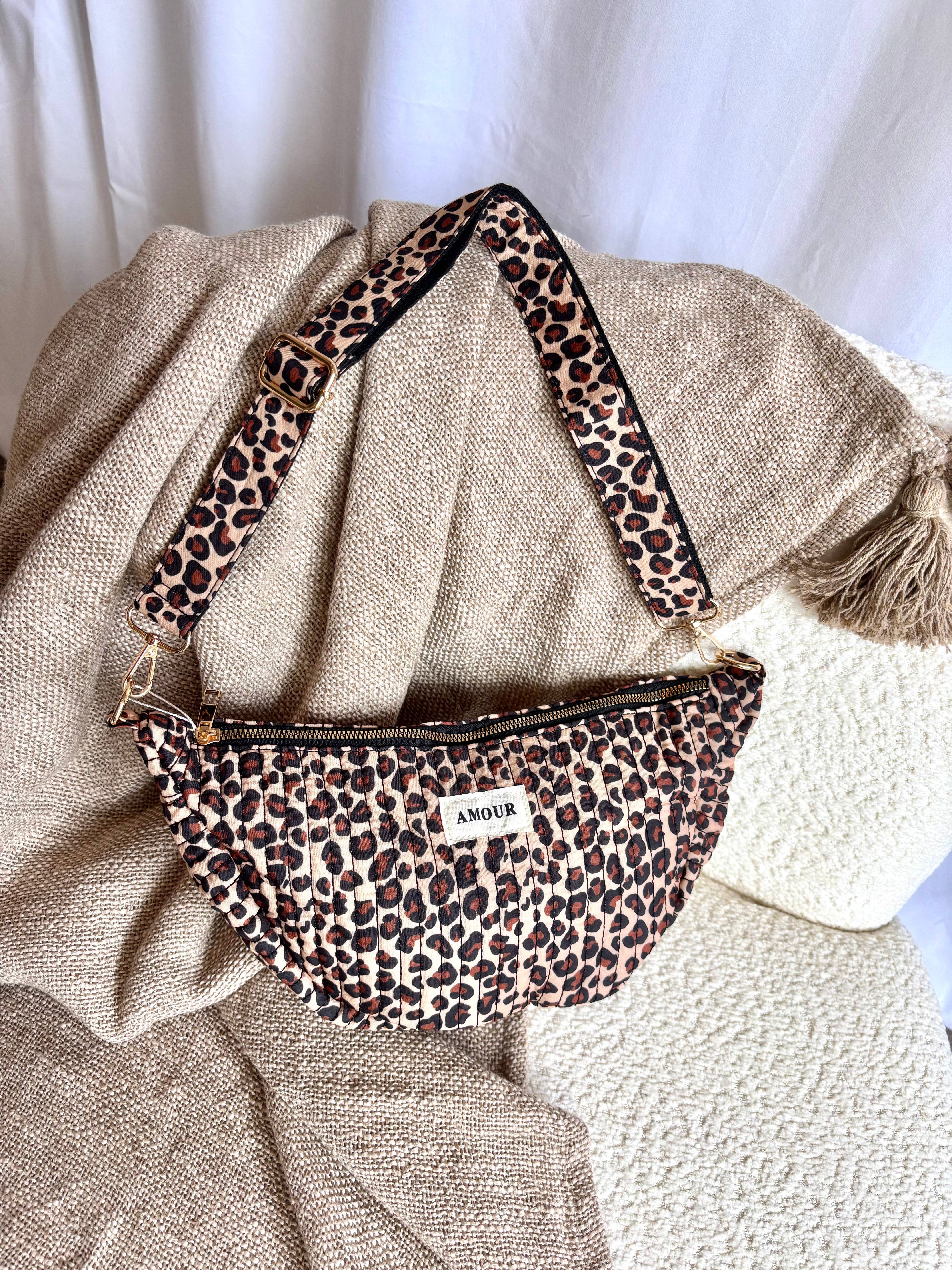 Sac Banane AMOUR Léopard