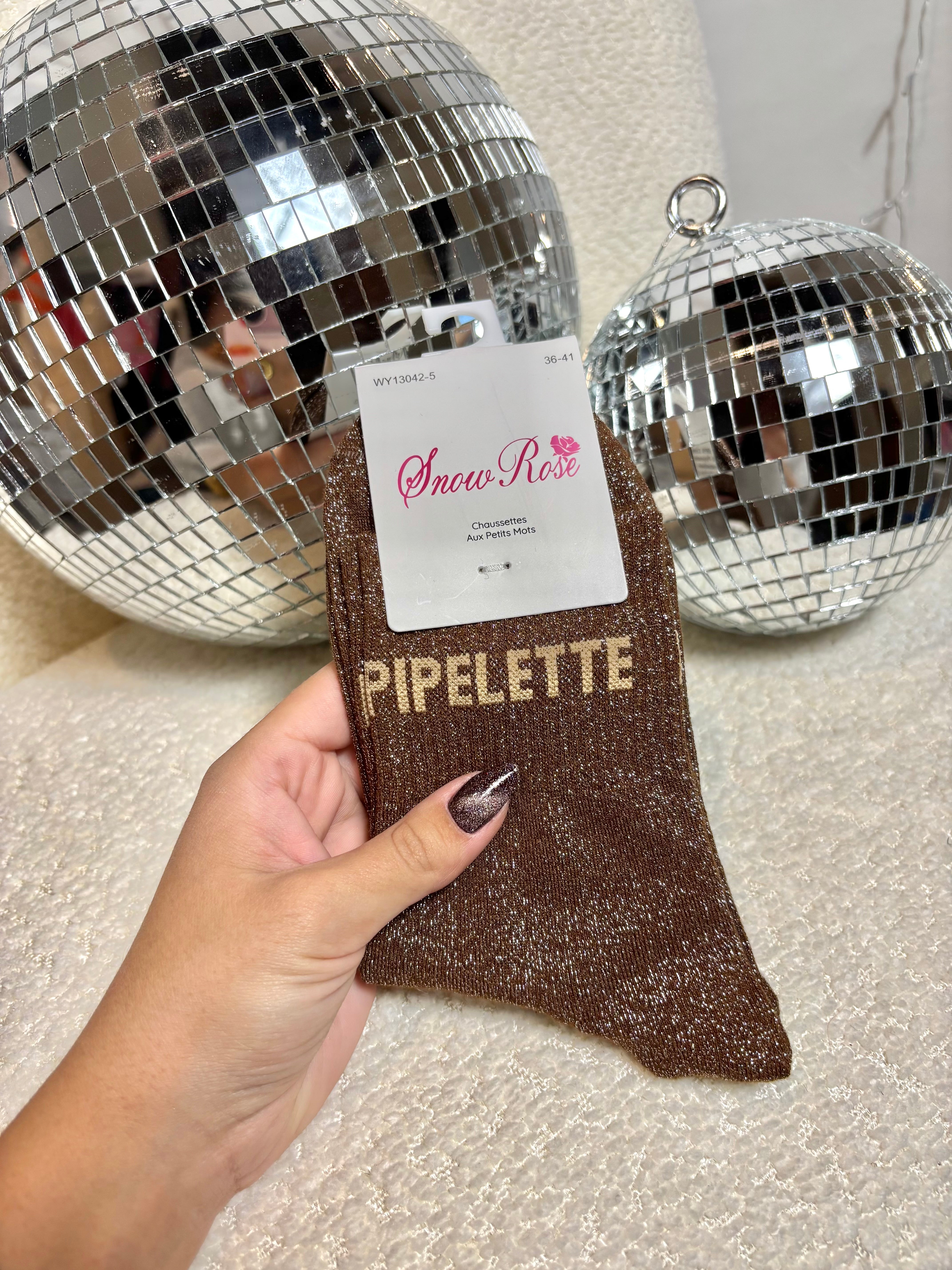 Chaussettes Brillantes PIPELETTE