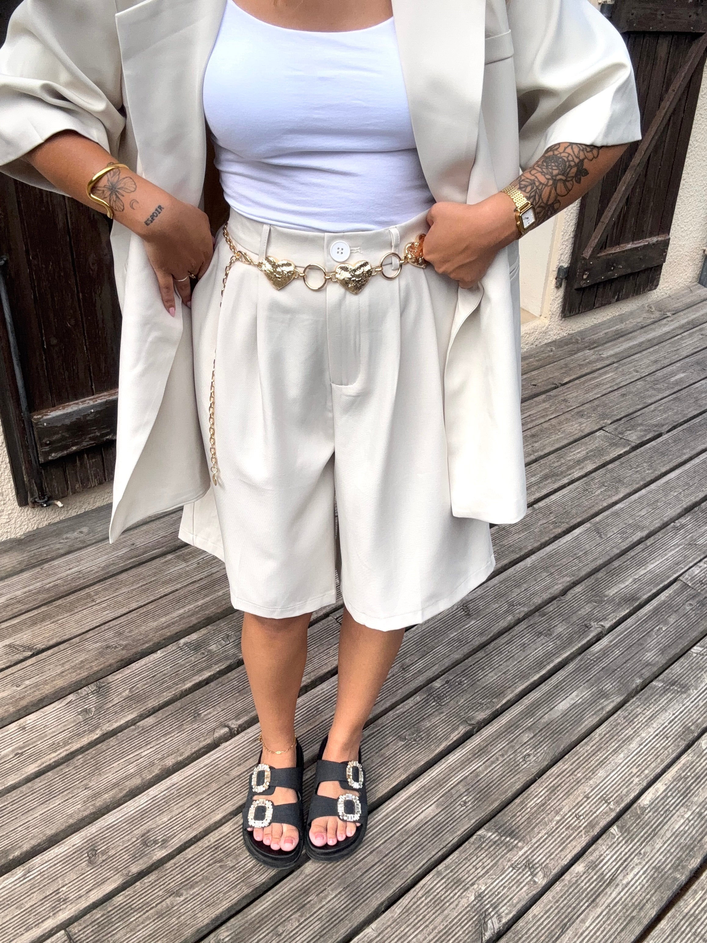 Short Bermuda Creme