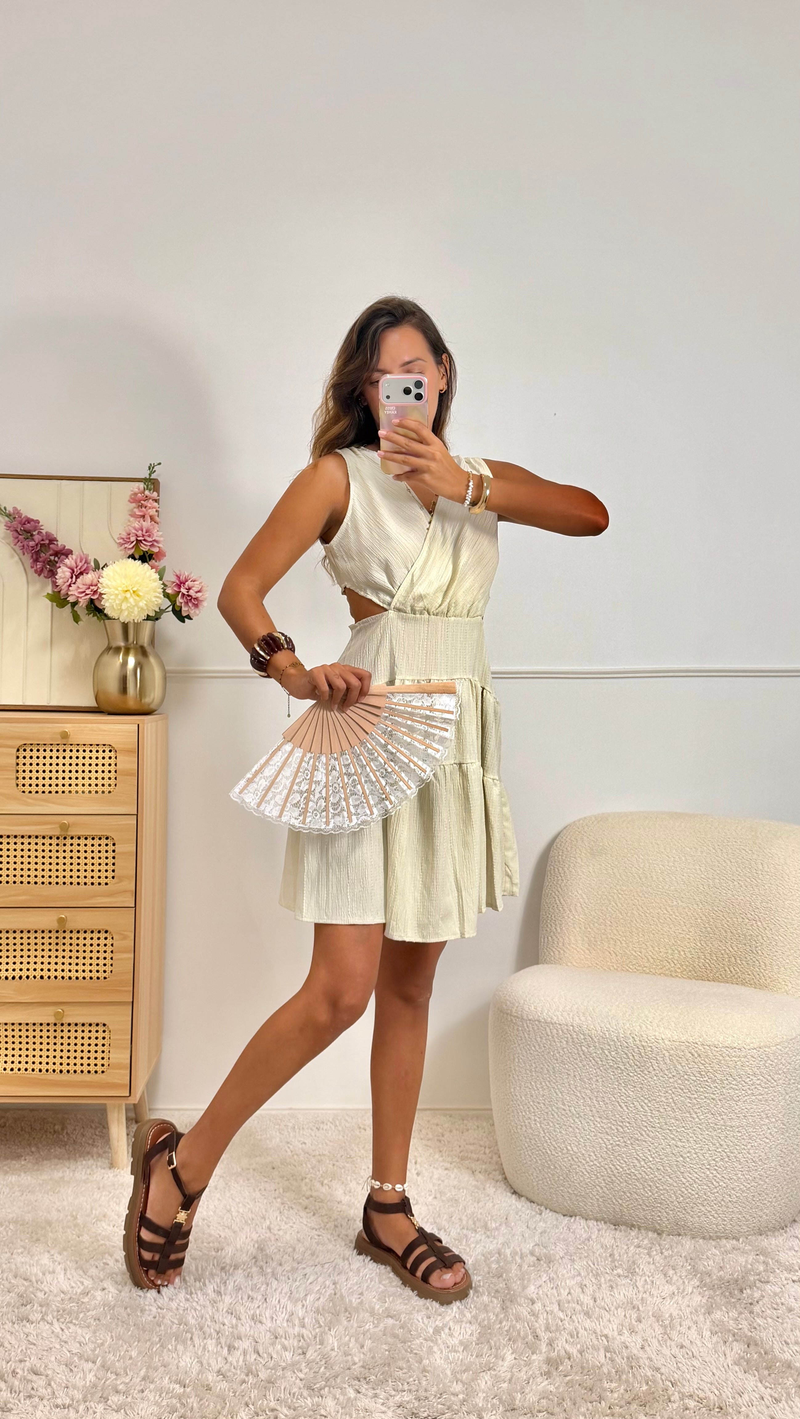 Robe Bohème Crème