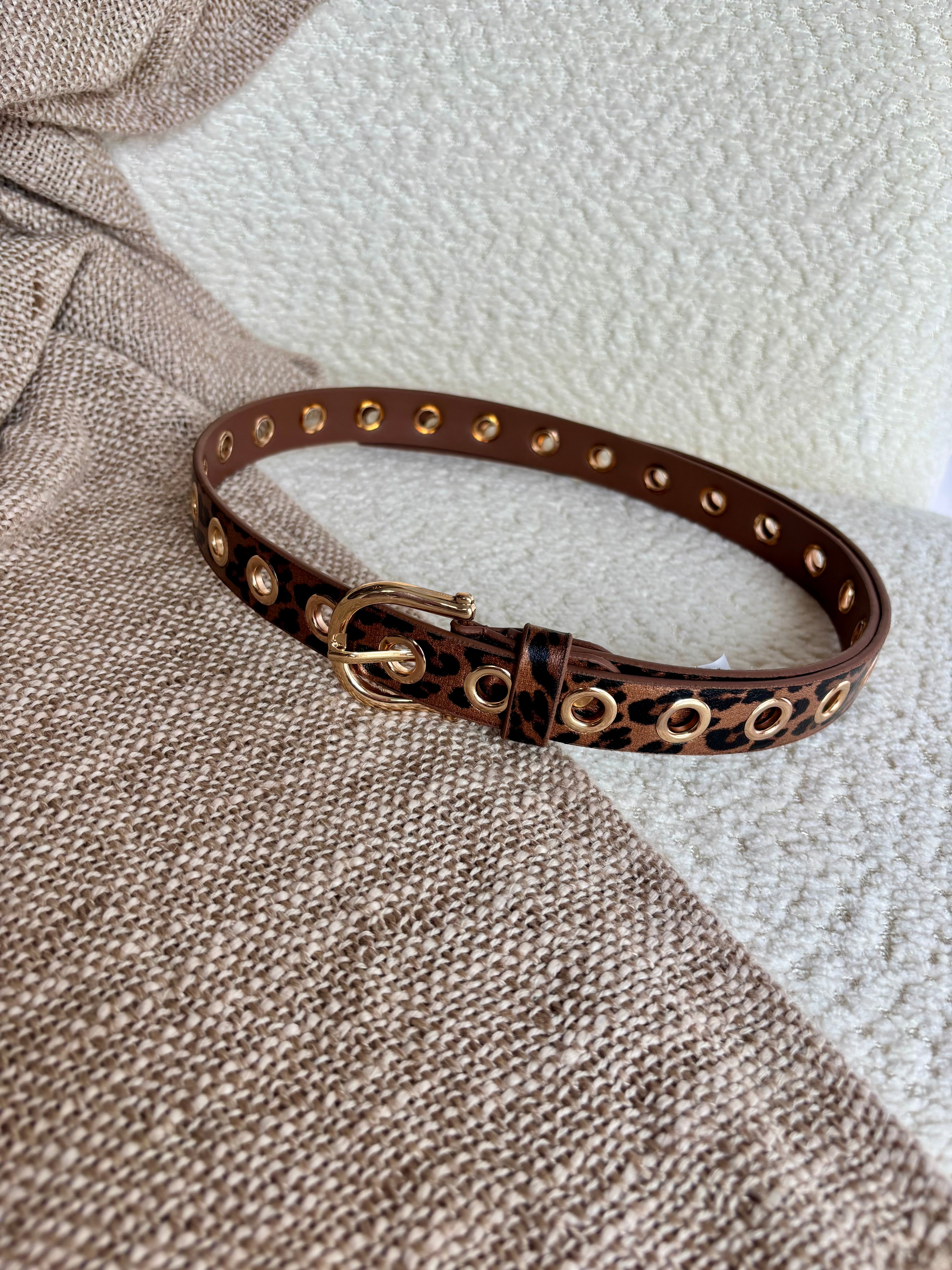 Ceinture Léopard
