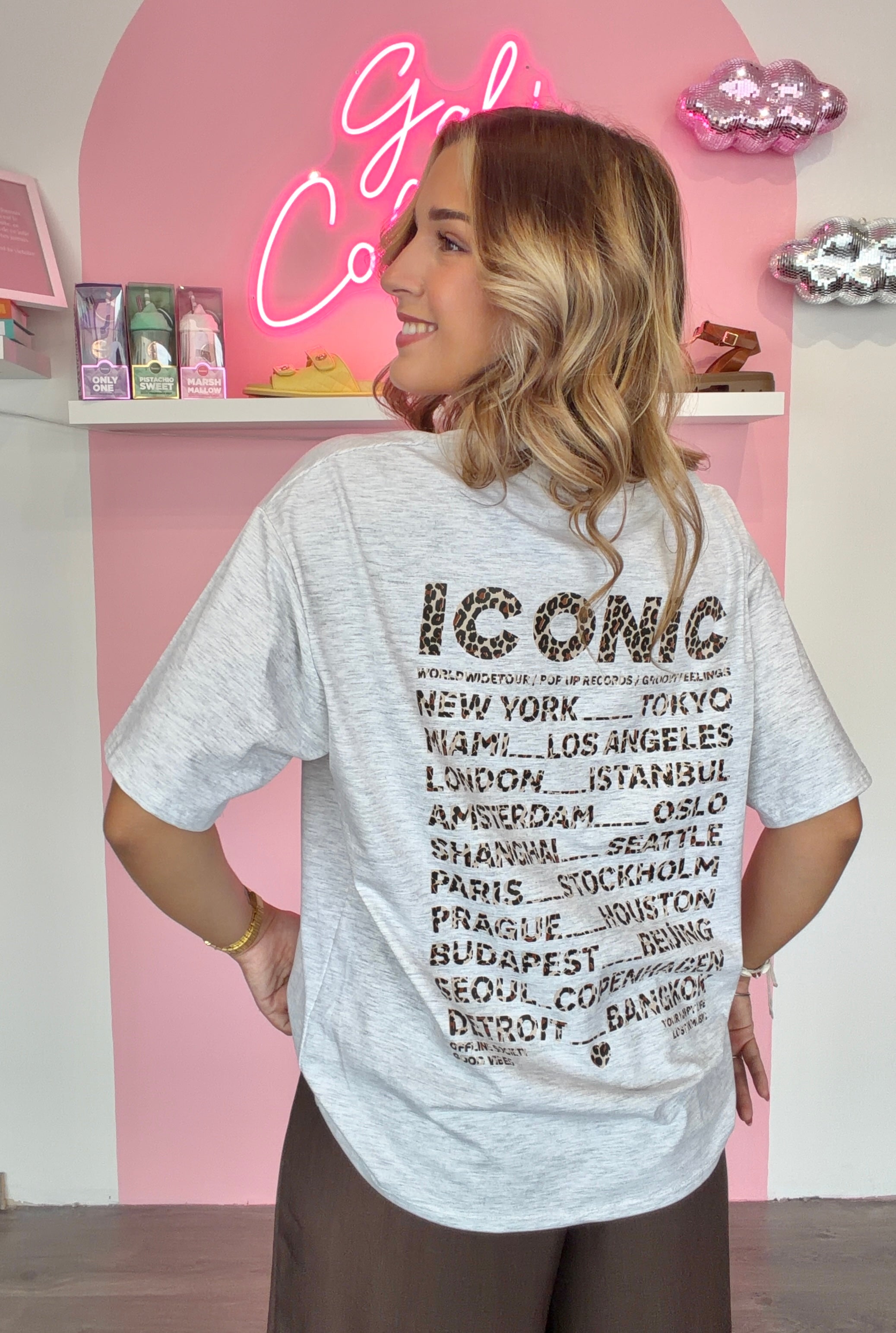 T-Shirt ICONIC Gris