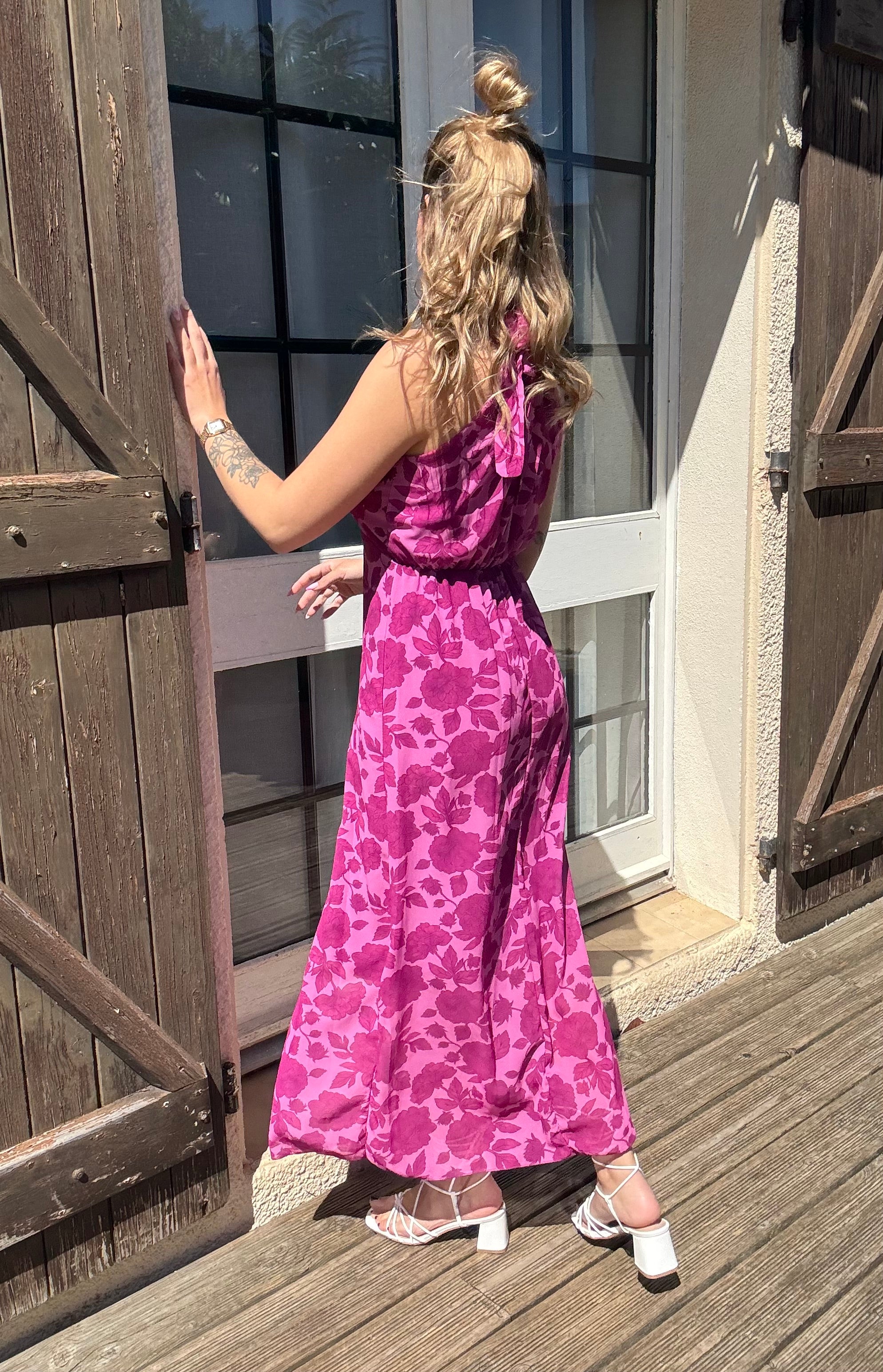 Robe Fleurs Violette