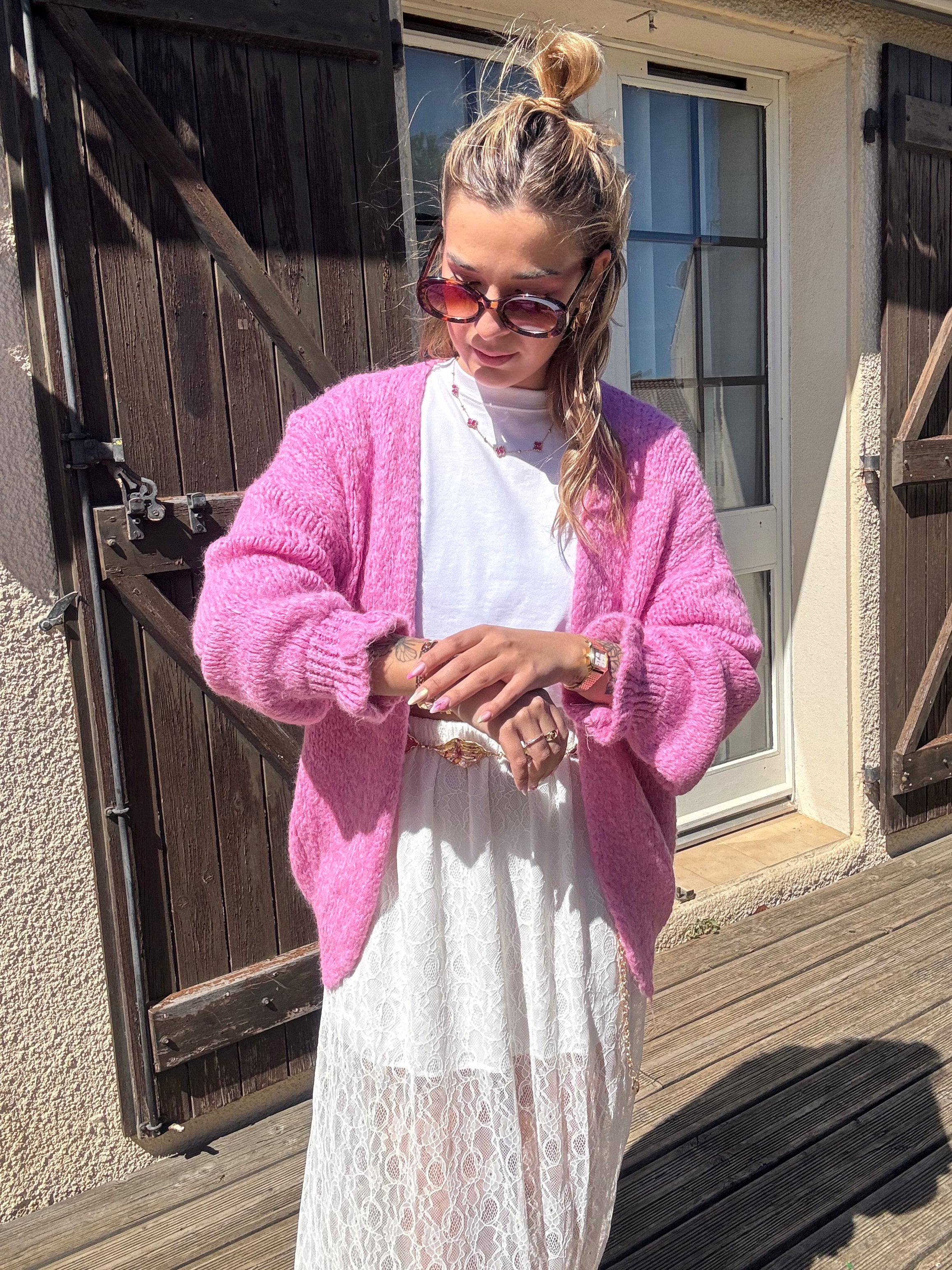 Gilet Rose