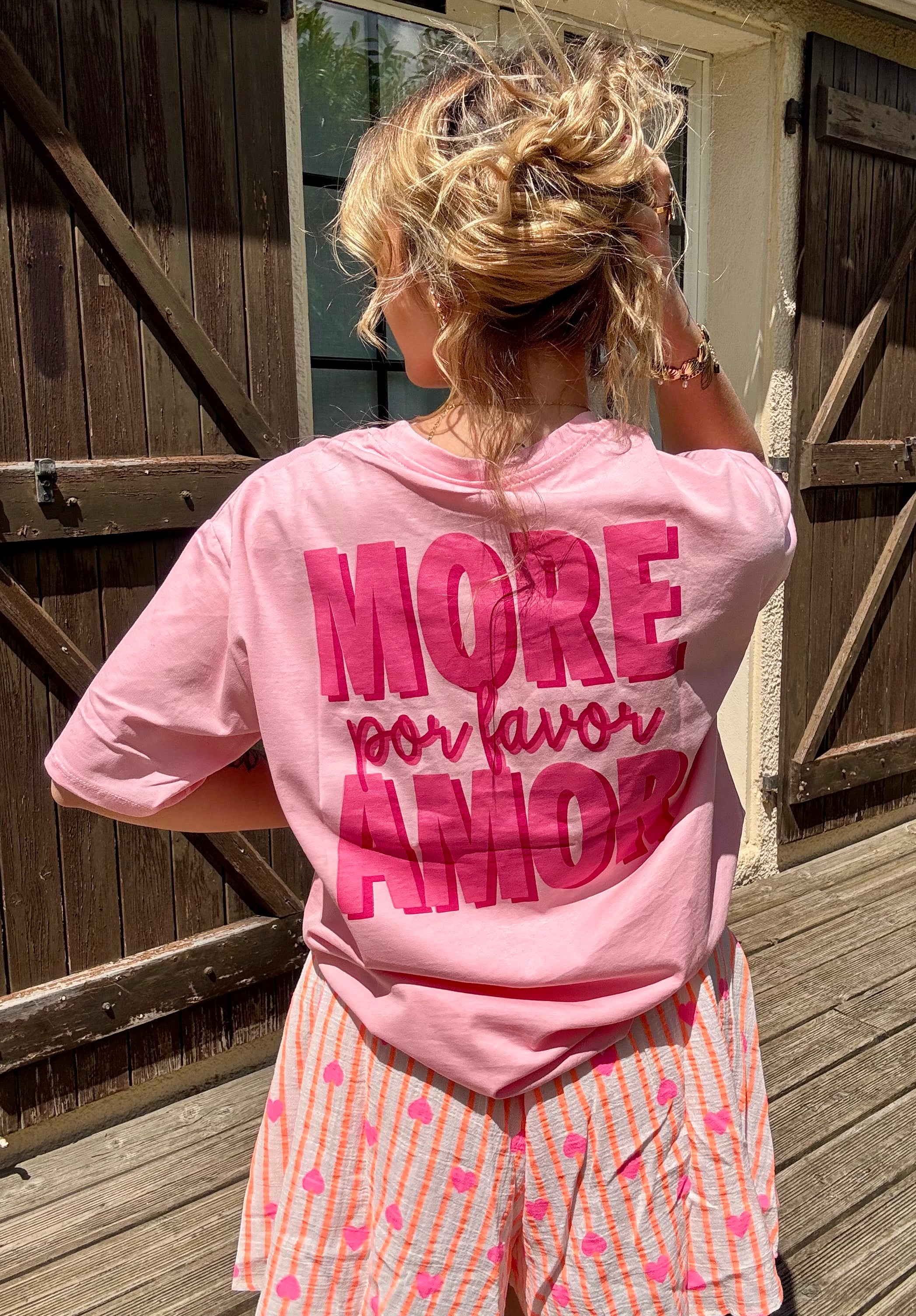T-Shirt AMOR Rose