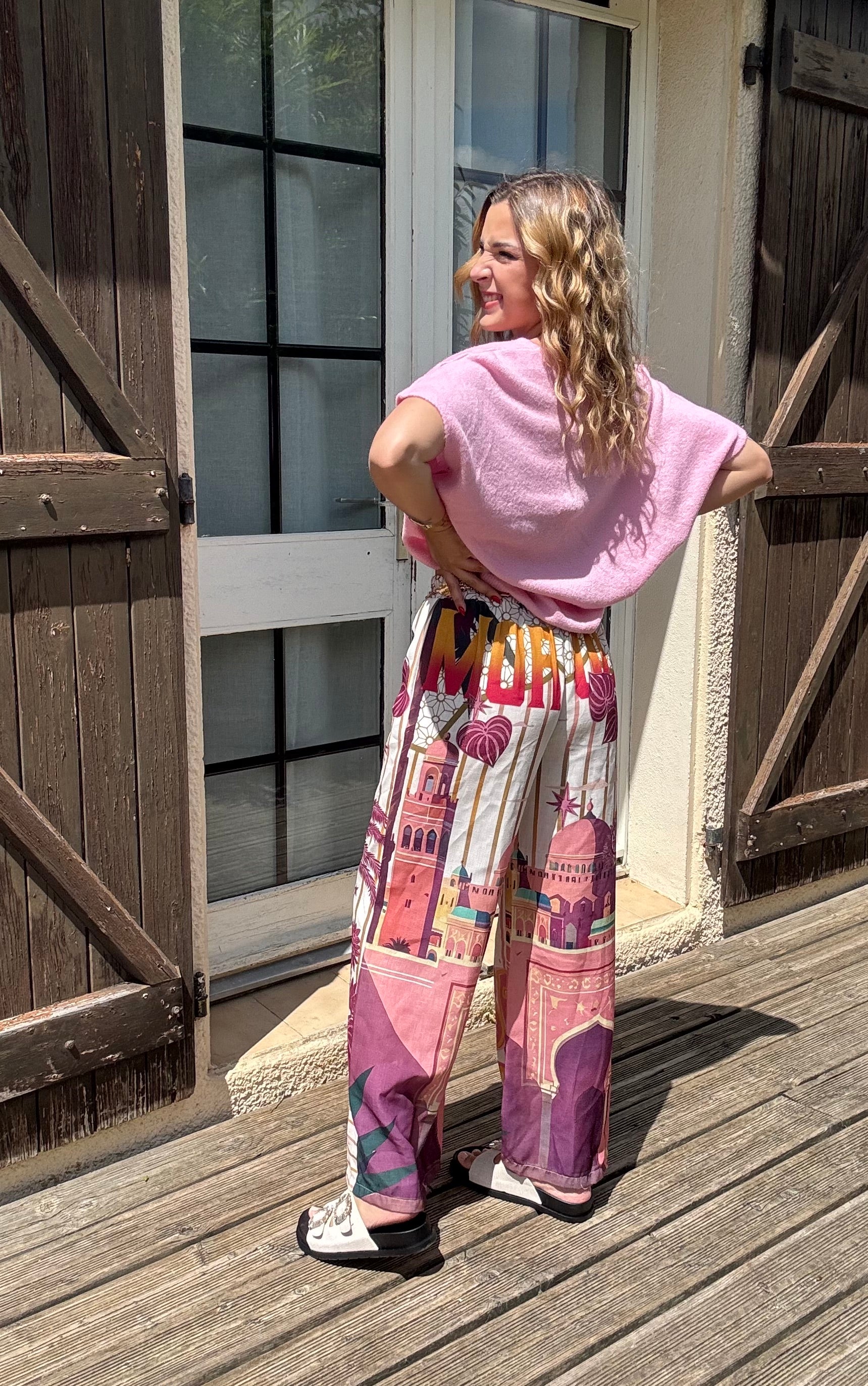 Pantalon Imprimée