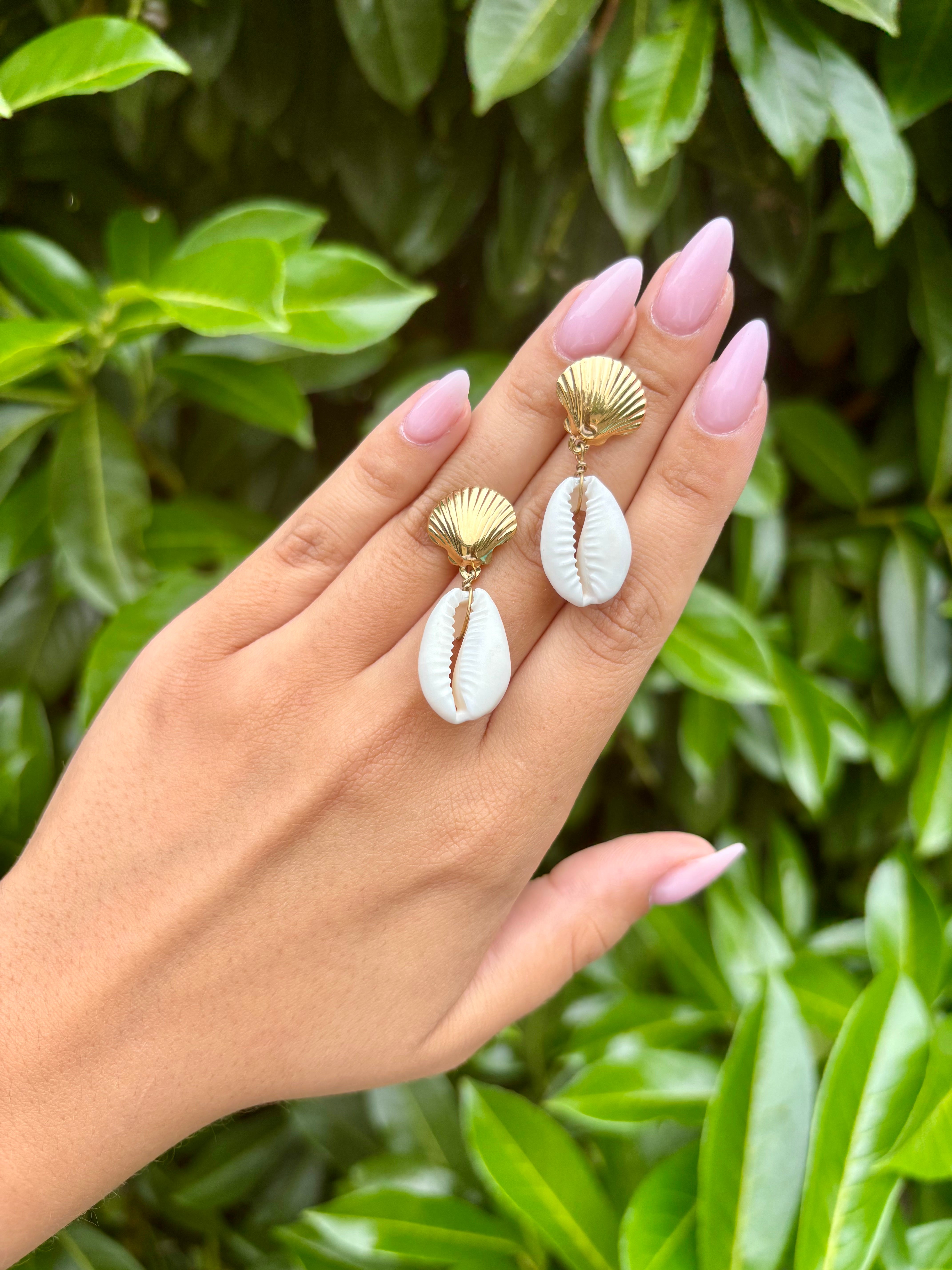 Boucles d'oreilles Coquillage