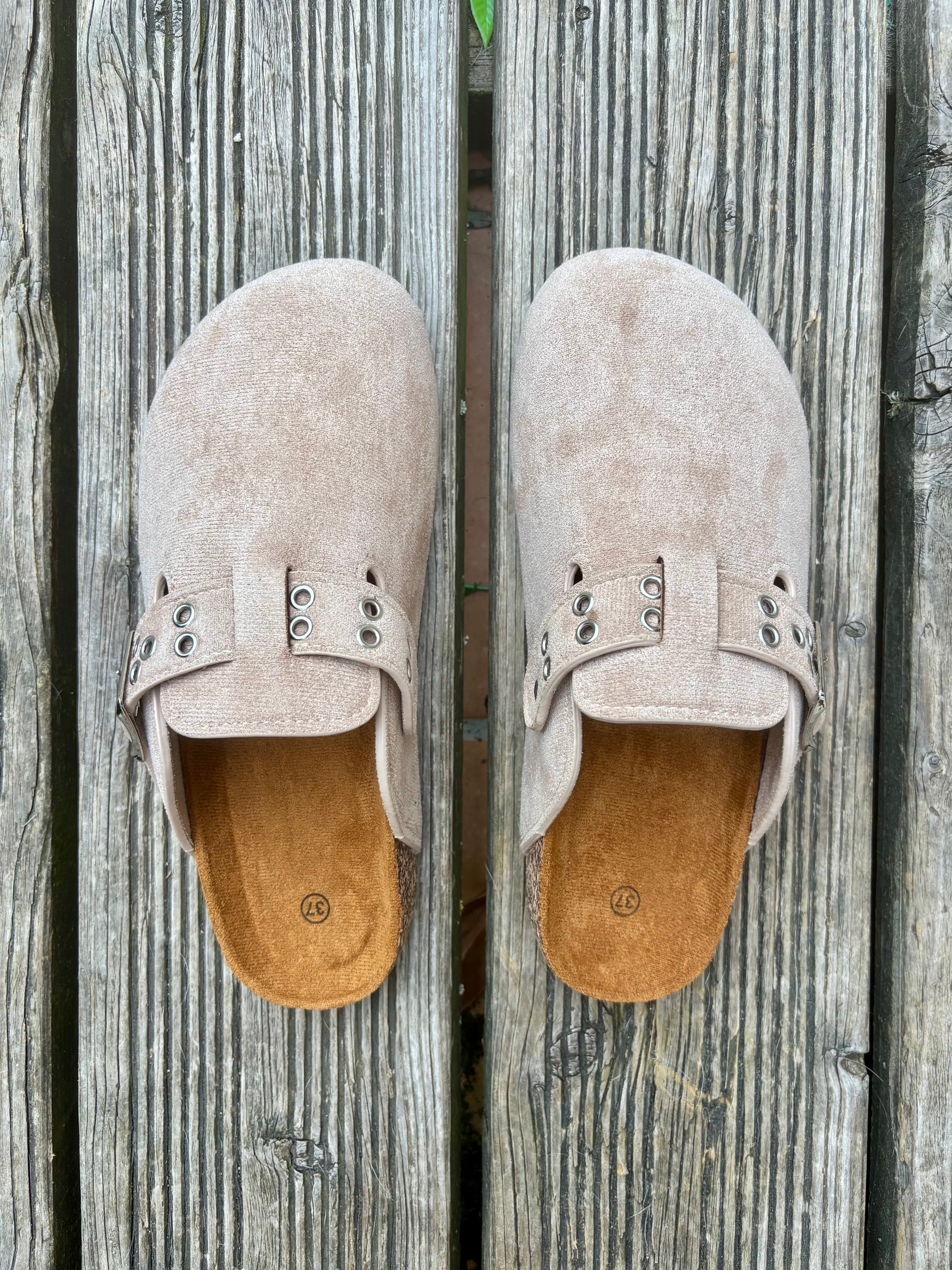 Mules Beiges