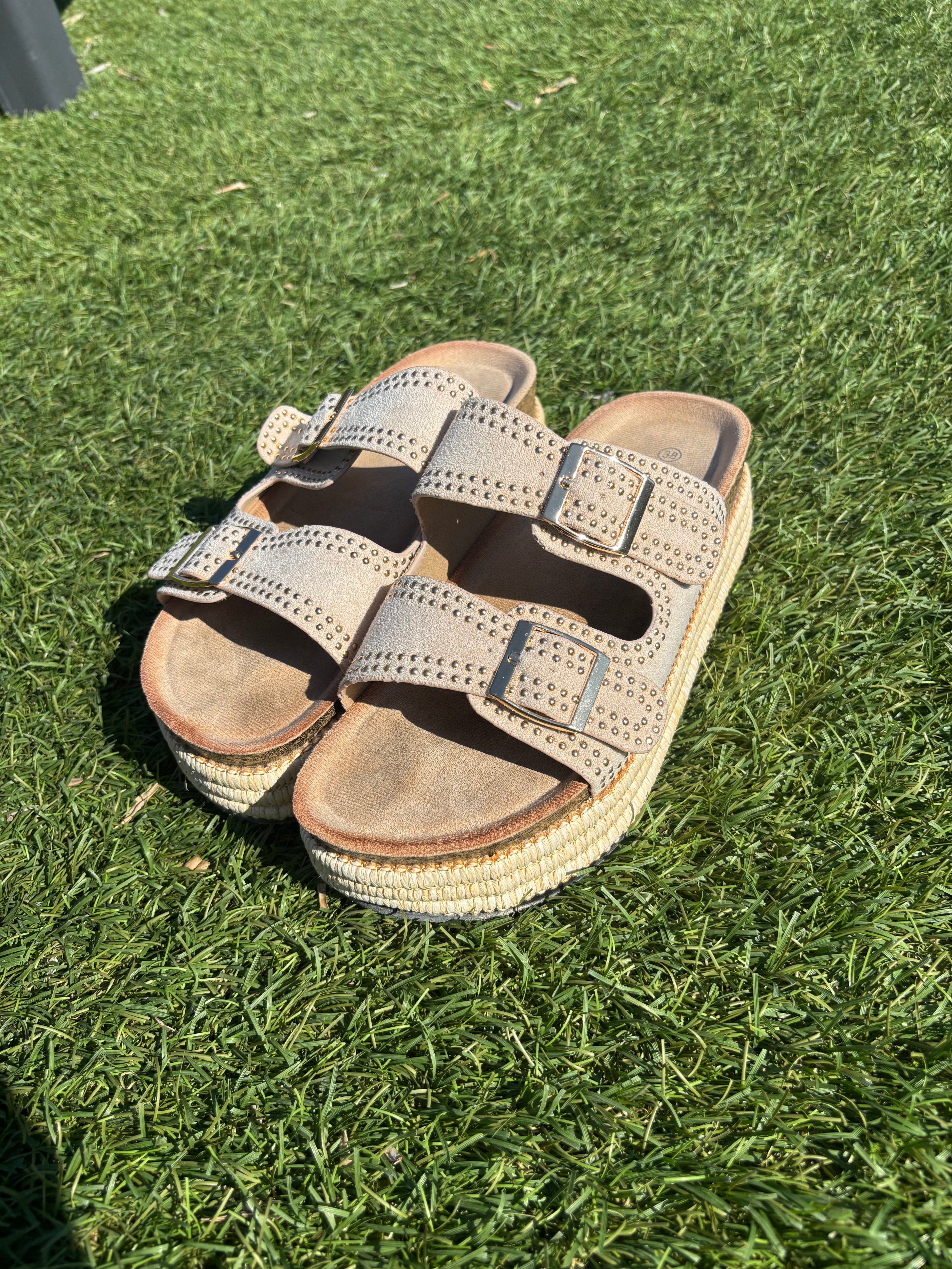 Sandales Beige