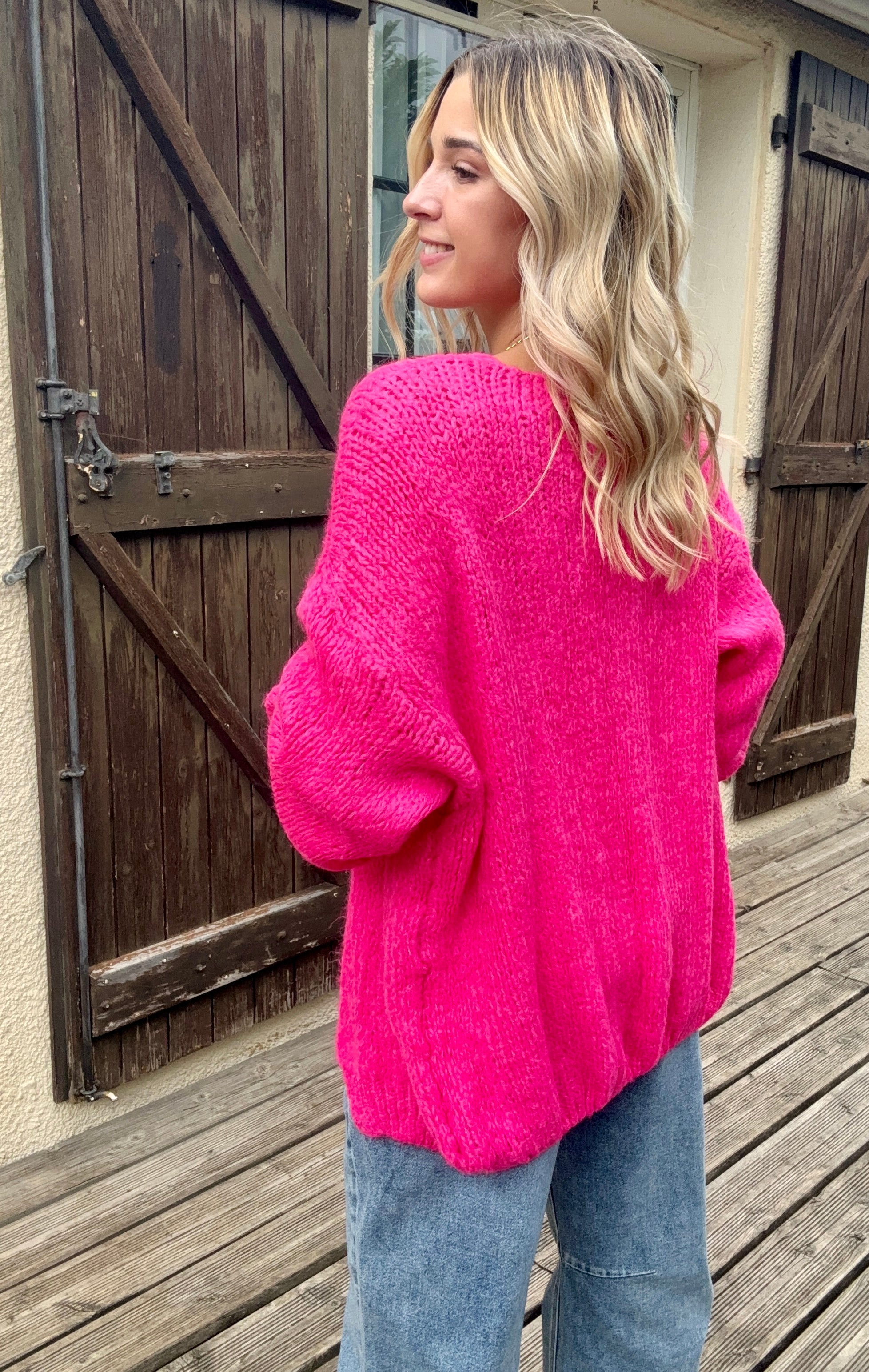 Gilet Fuchsia