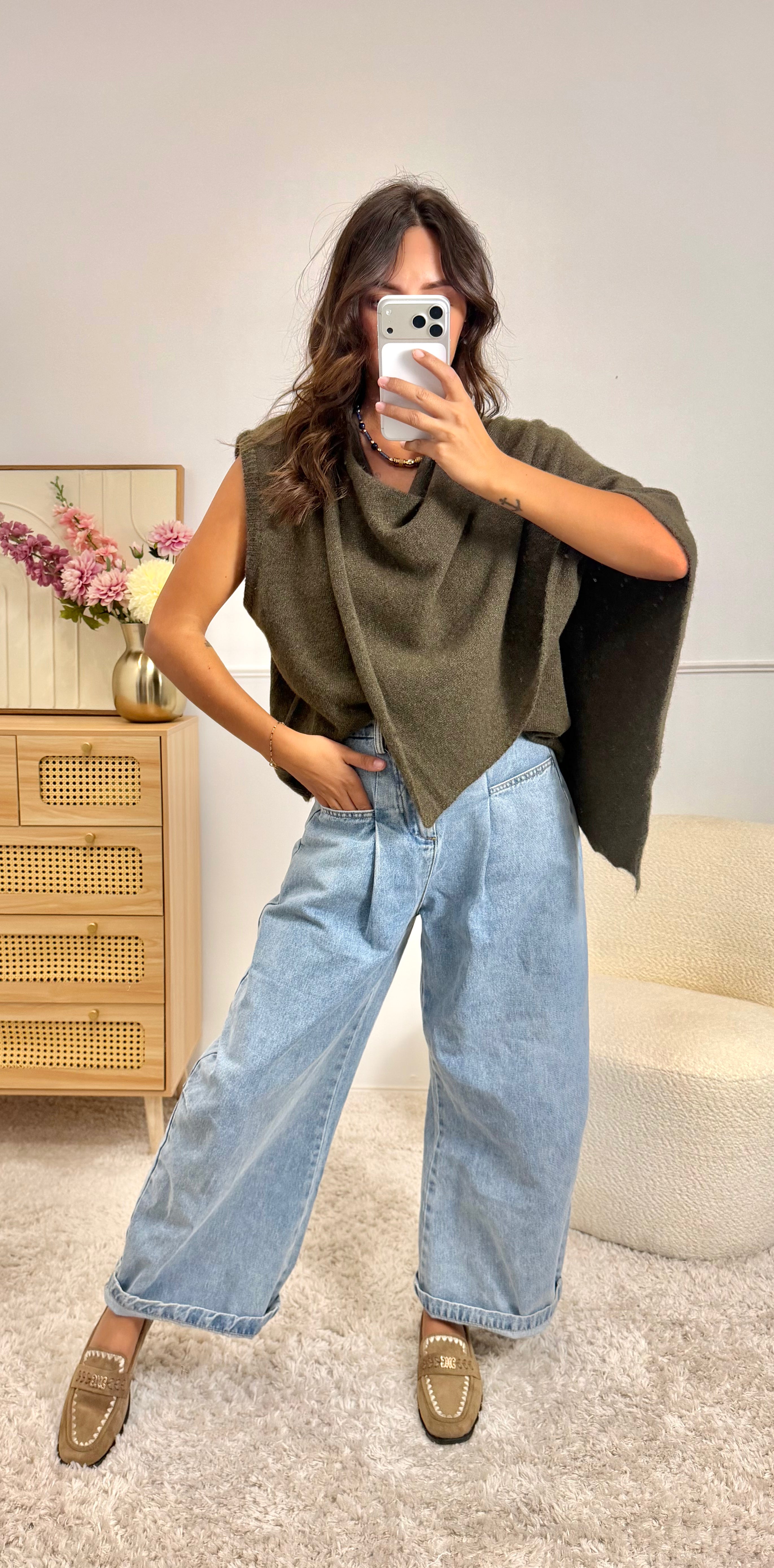 Gilet Cape Kaki