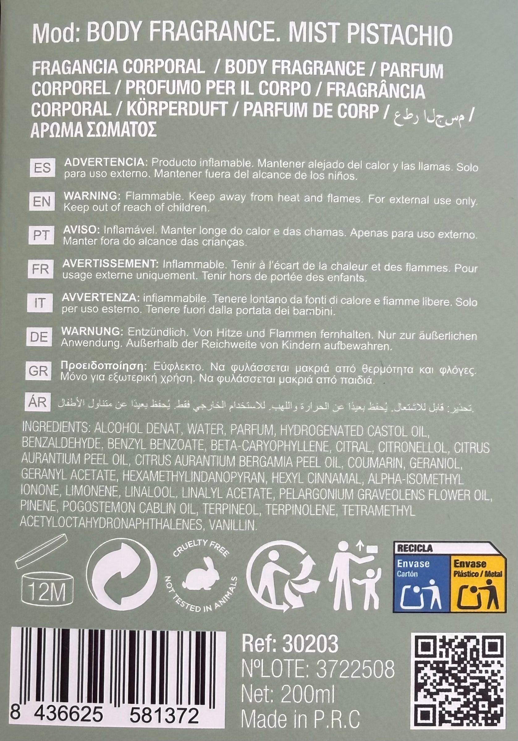 Brumes - Pistachio Sweet 200ml